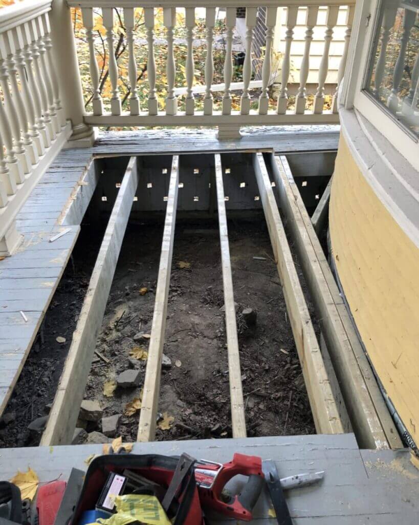porch floor restoration