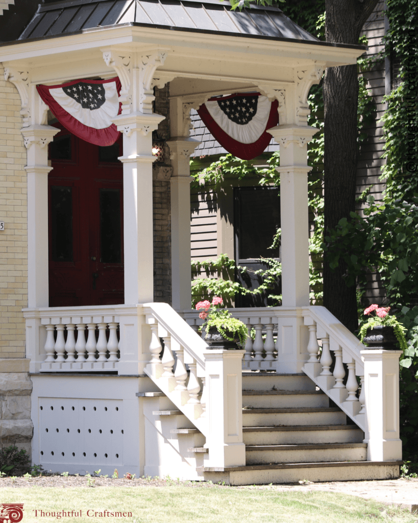Two Story Front Porch – Milwaukee – Lower East Side
